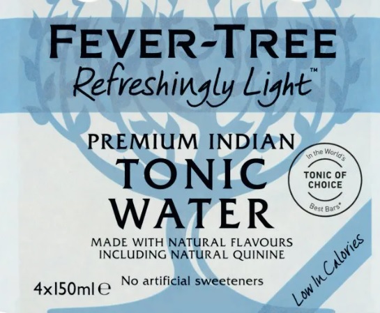 Fever Tree Refreshingly Light Indian Tonic